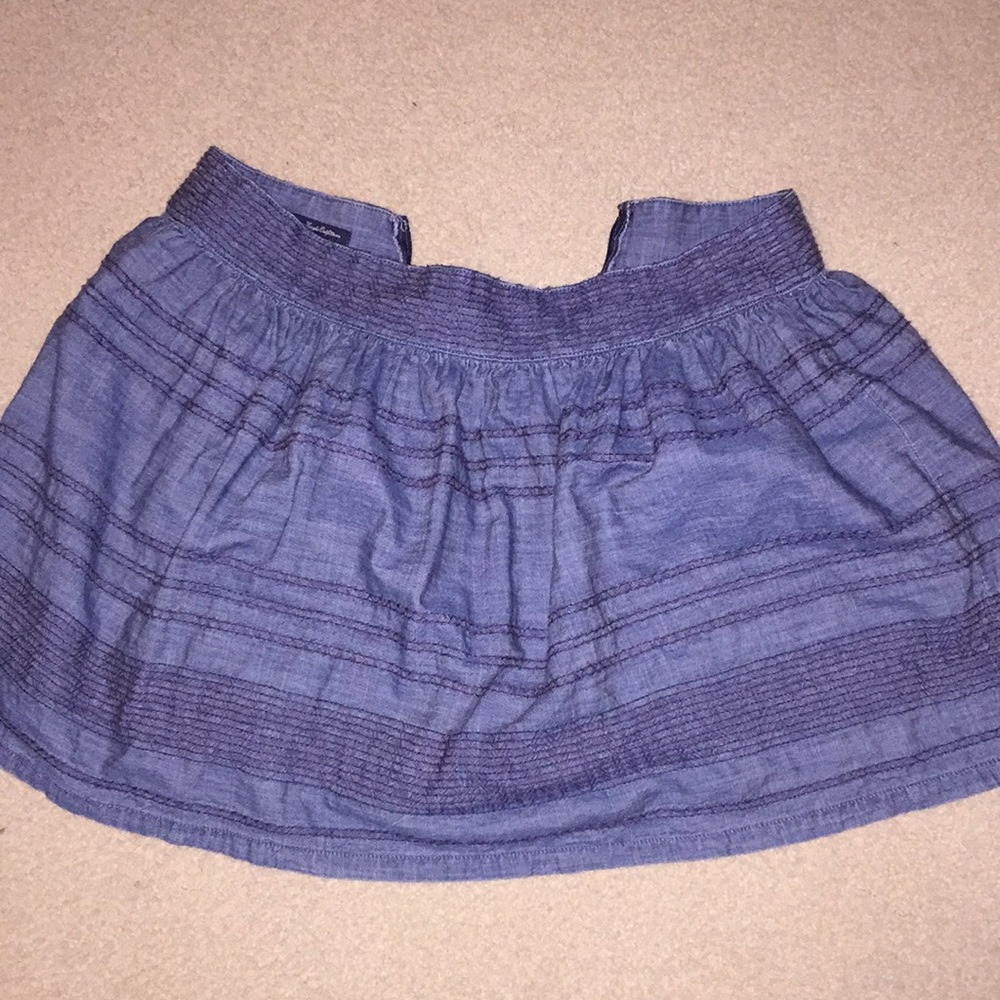 embroidered skirt